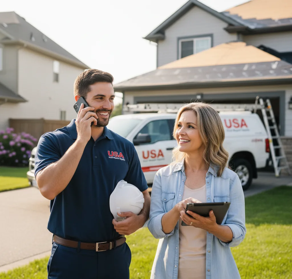 USA Roof Repair Experts customer support in Bishop